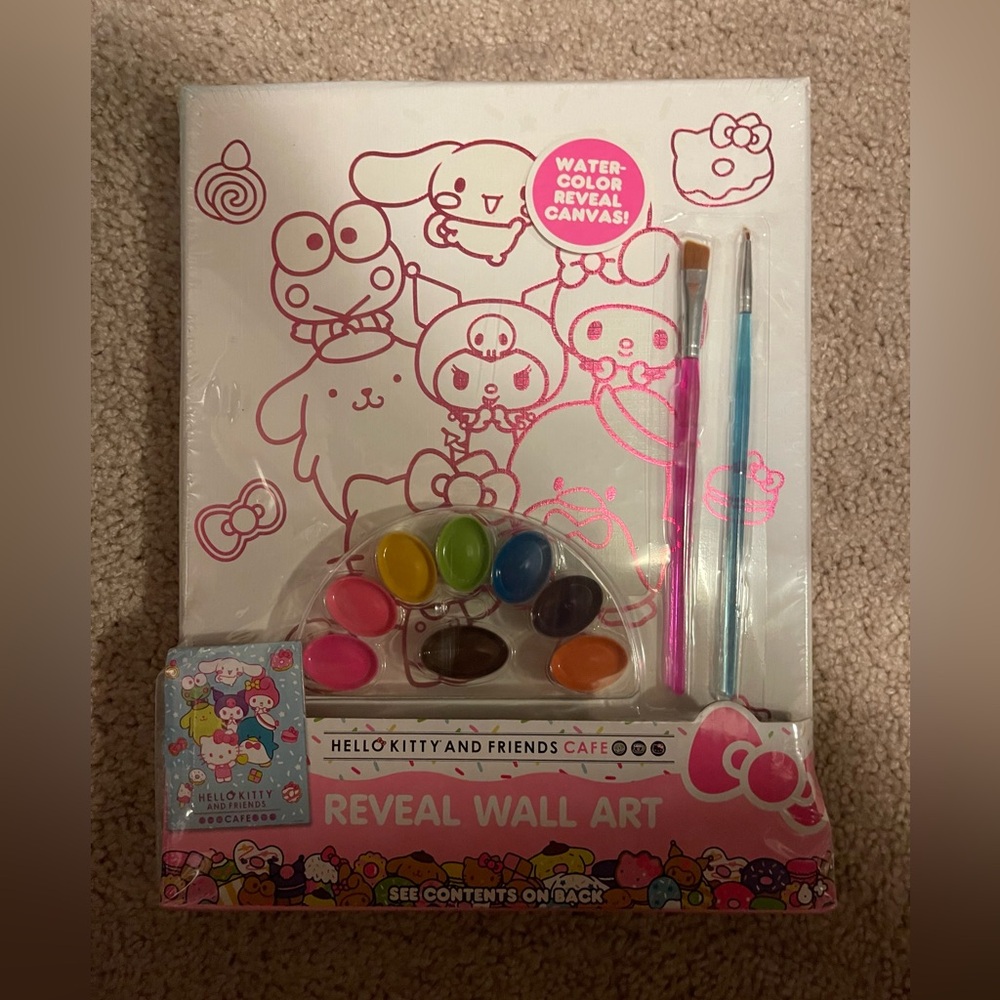 Hello Kitty painting kit!!